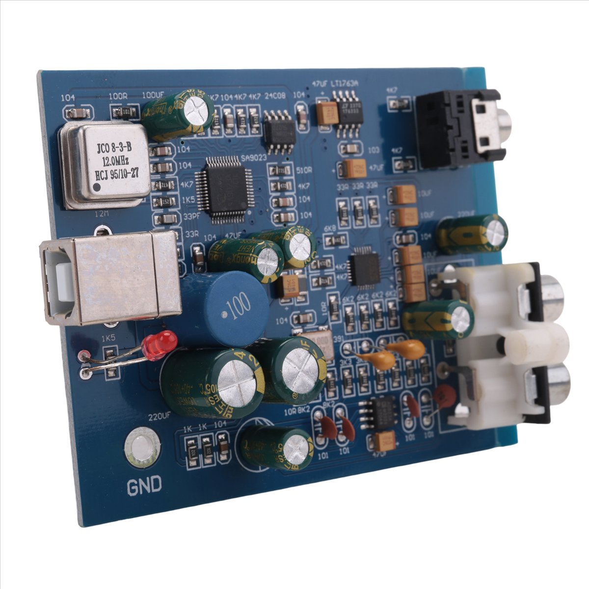 Genius Home Cinema - A64I MIni USB Decoder Board ES9028K2M+SA9023