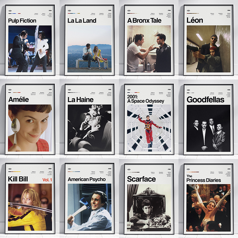 Home Cinema Classic - Vintage Classic Movie Series Canvas Poster