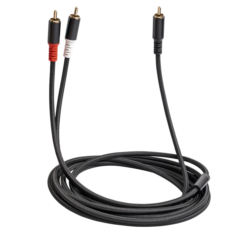 Genius Home Cinema - 1/2/3M 1 RCA Male To 2