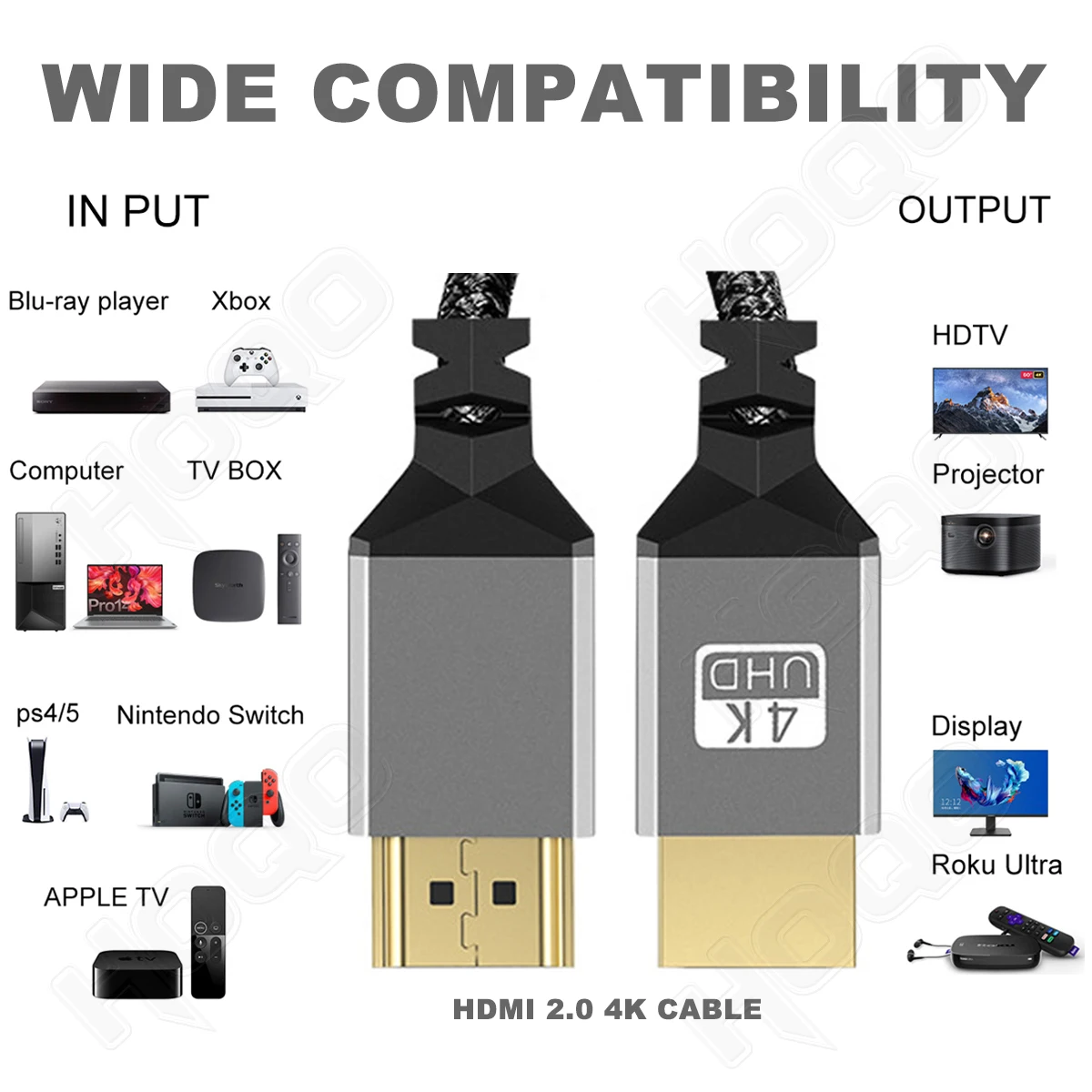 0.3m 1m 1ft HDMI Cable 2.0 Wir - Home Cinema Projector Xiaomi review and price