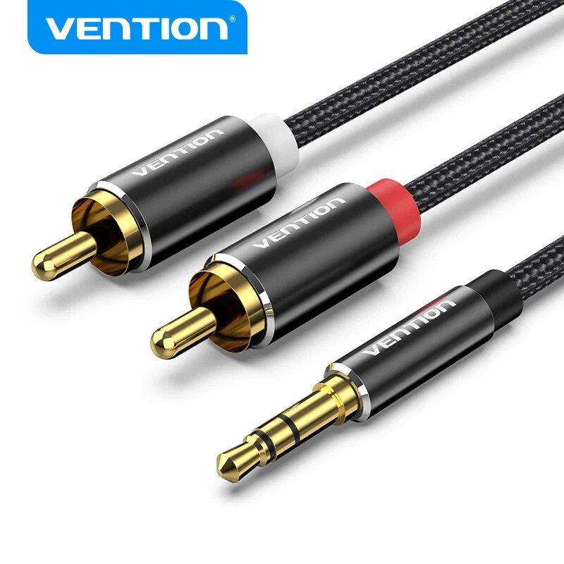 Vention RCA Cable 3.5mm to 2RC - Genius Home Cinema review and price