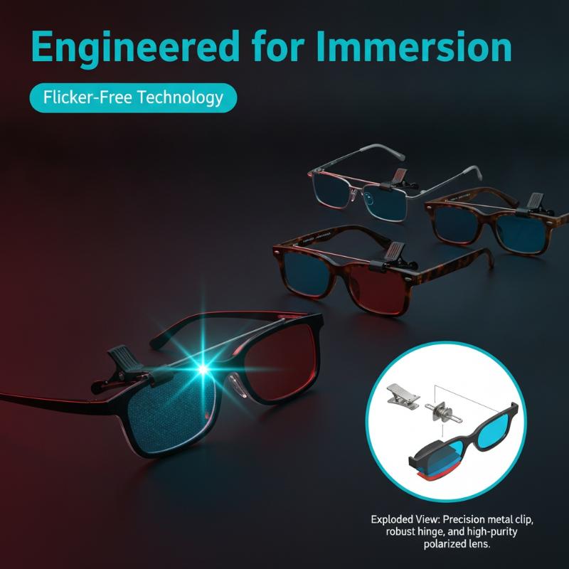 1Pcs Universal Fit 3D Glasses  - Home Cinema Films review and price