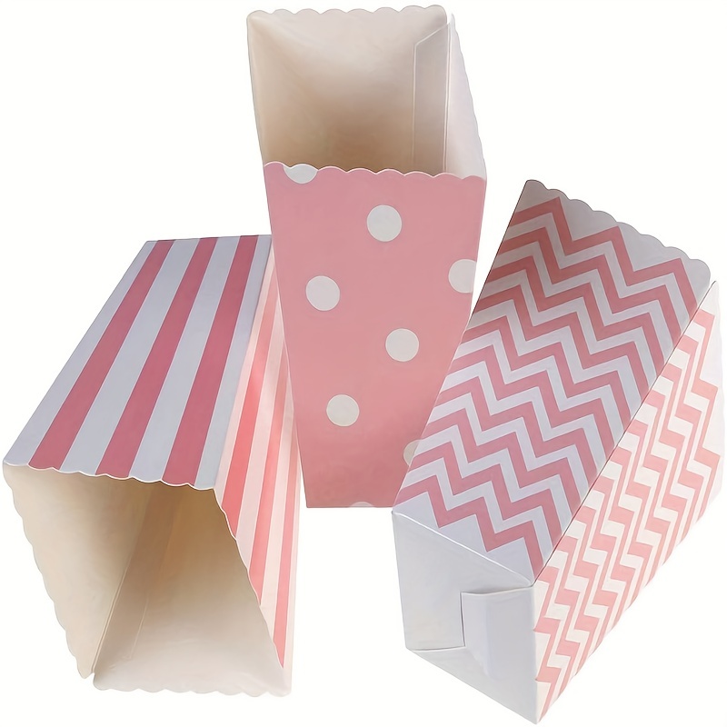 12pcs/pack, Pink Paper Popcorn - Home Cinema Furniture review and price