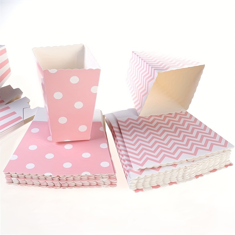 12pcs/pack, Pink Paper Popcorn - Home Cinema Furniture review and price