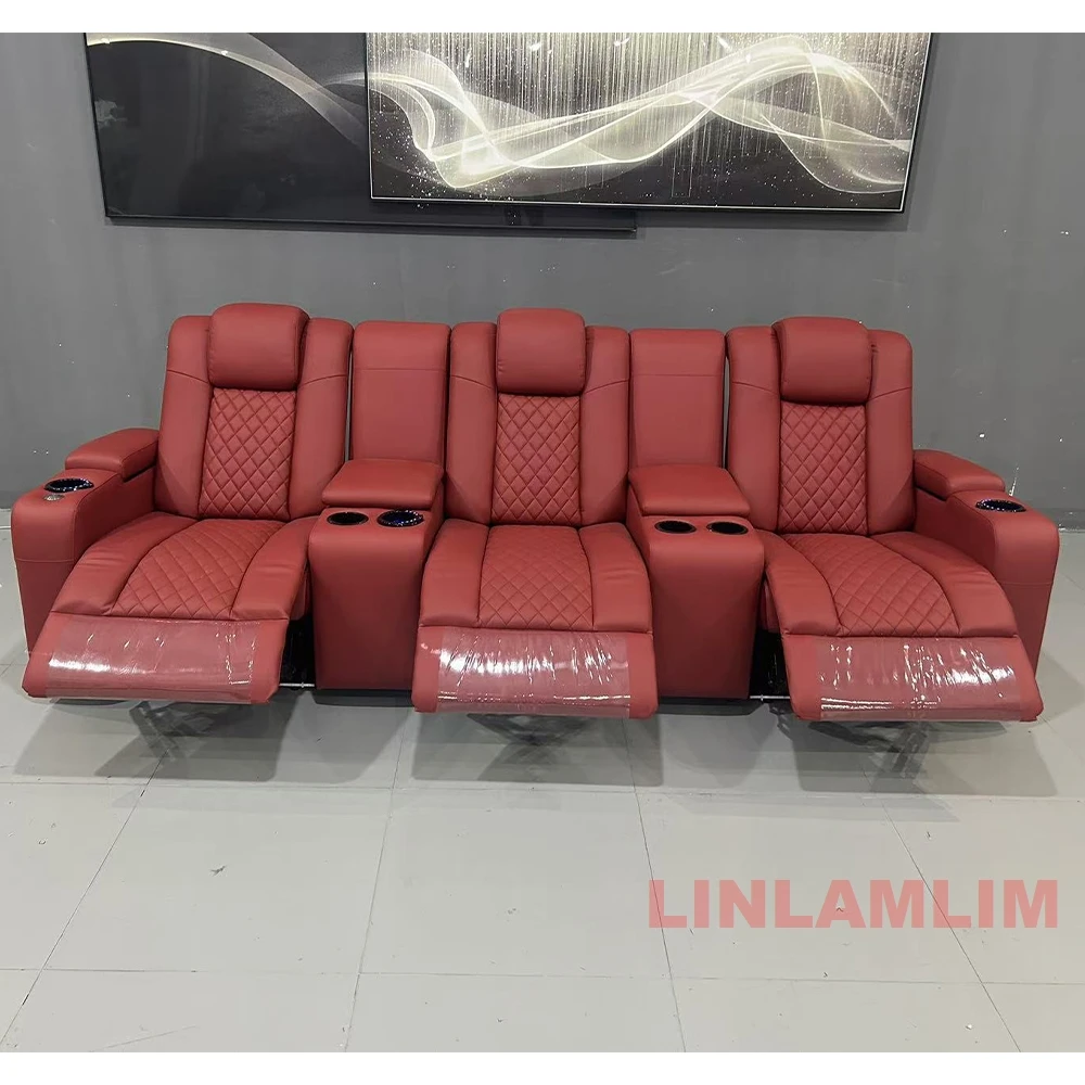 Linlamlim Luxury 3-Seat Reclin - Home Cinema Furniture review and price