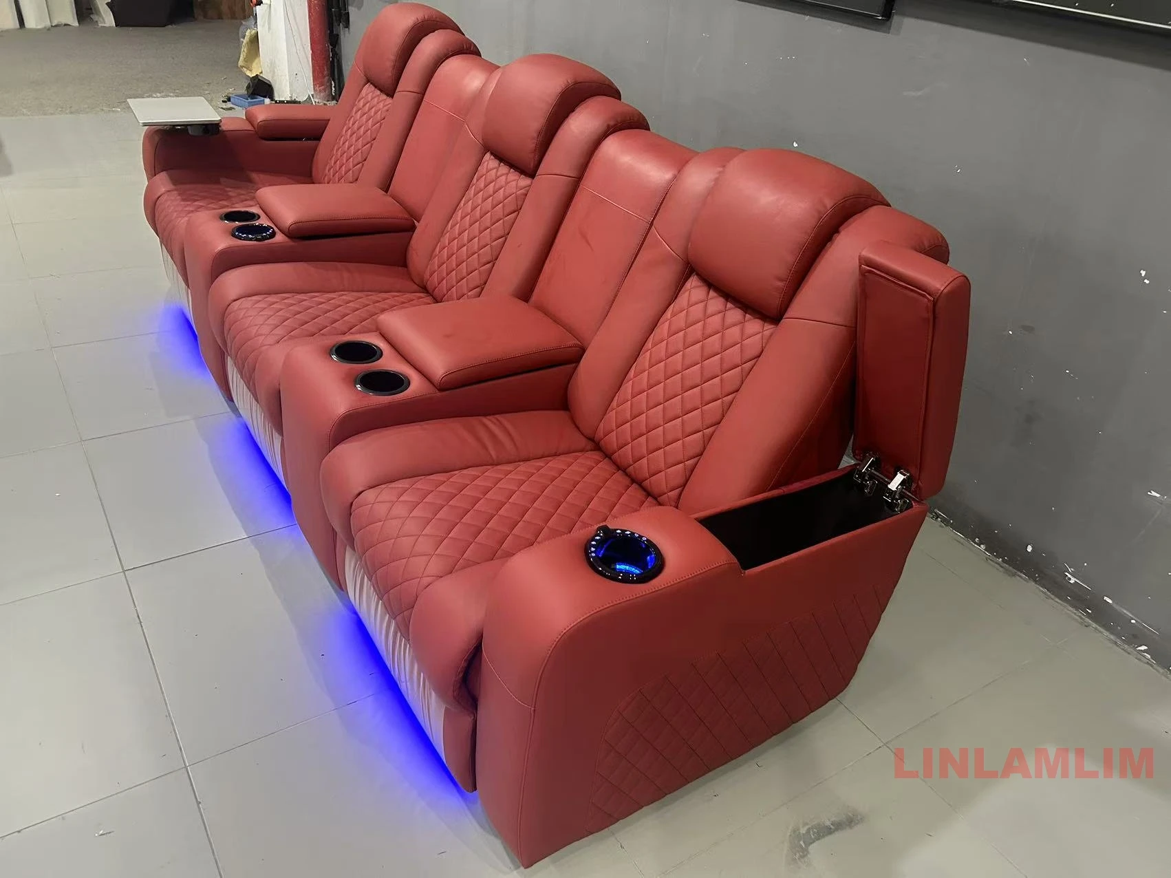 Linlamlim Luxury 3-Seat Reclin - Home Cinema Furniture review and price