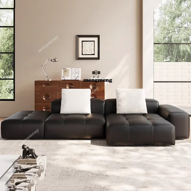 Nordic Leather Compressed Sofa - Home Cinema Furniture review and price