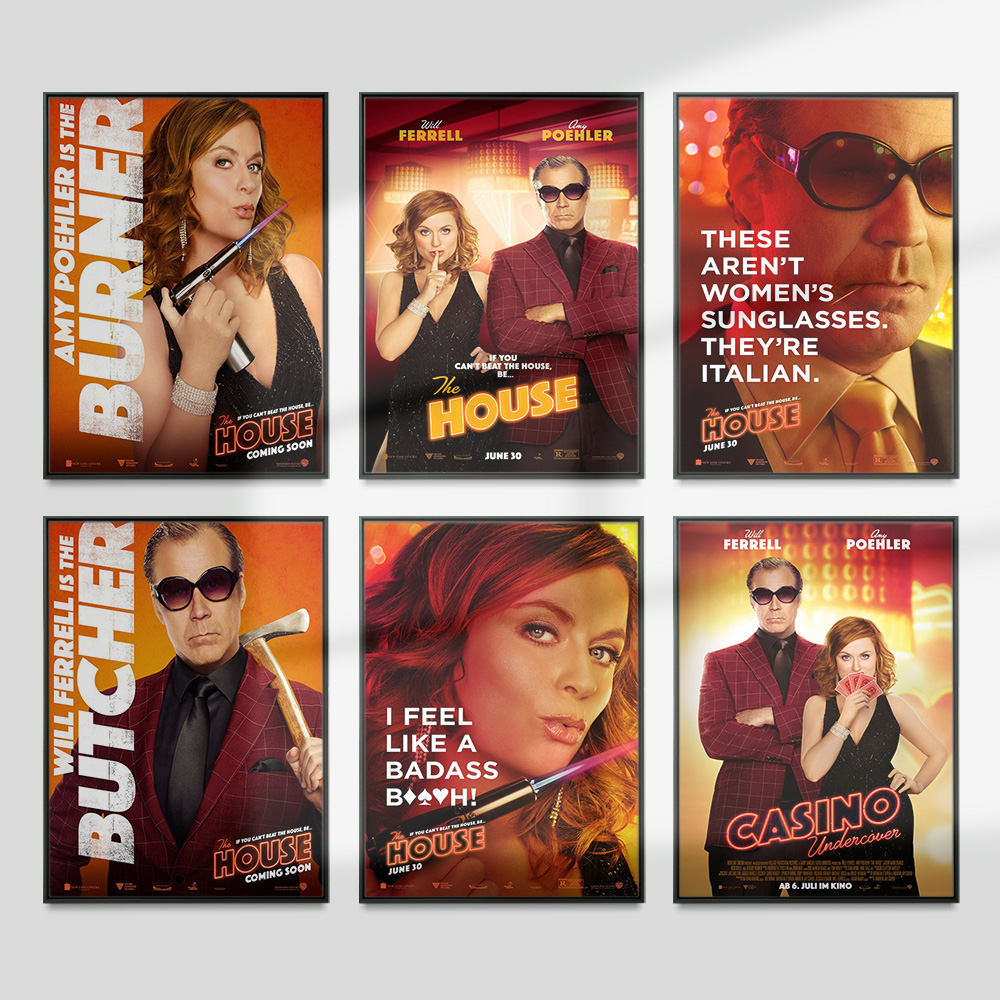 The House Movie Print Art Post - Home Cinema Films review and price