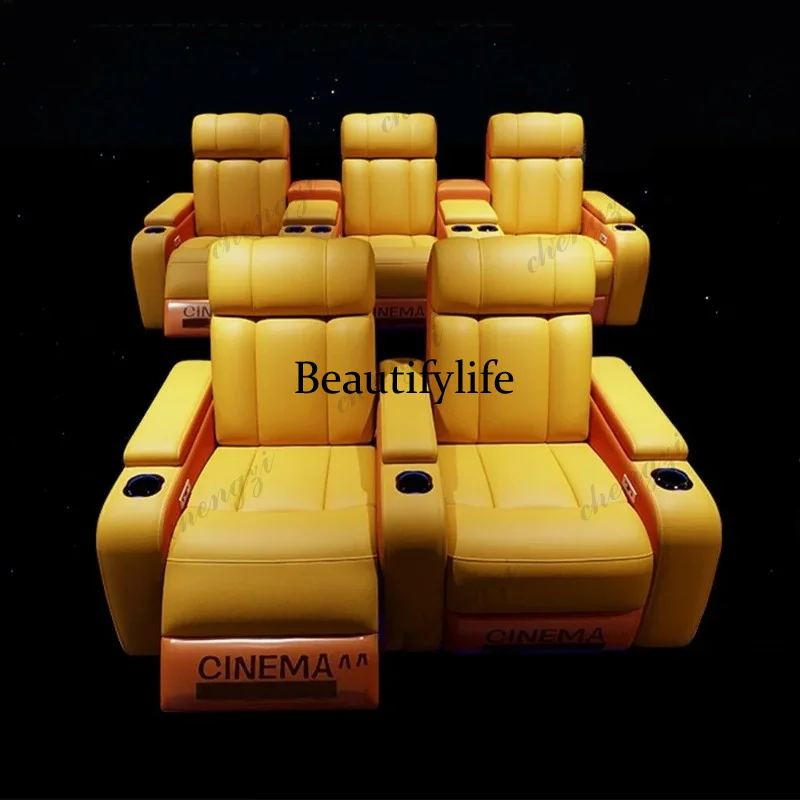 G153 Luxury Genuine Leather El - Home Cinema Furniture review and price