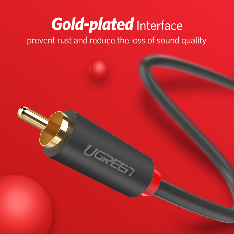 UGREEN 2RCA to 2 RCA Male to M - Genius Home Cinema review and price