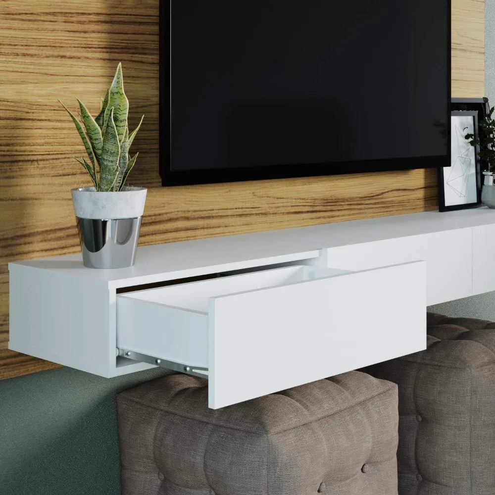 Modern Wall TV Stand, Mounted  - Home Cinema Furniture review and price