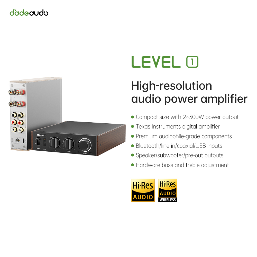 JadeAudio Level 1 Desktop HiFi - Genius Home Cinema review and price
