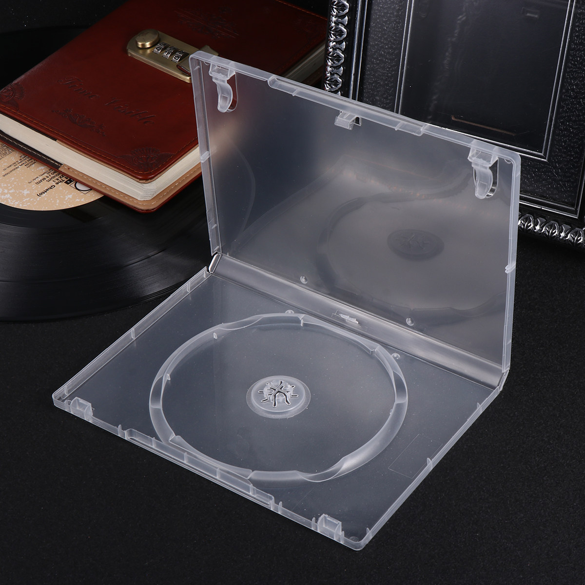 6Pcs Cd Storage Case Portable  - Home Cinema Films review and price